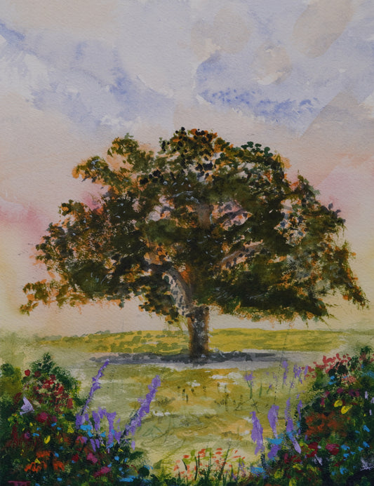 Texas Oak Vignette
